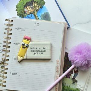 Woody, the happy pencil